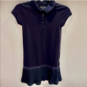Nautica Dark Blue Kids Polo Dress